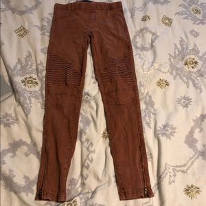 Copper jeggings